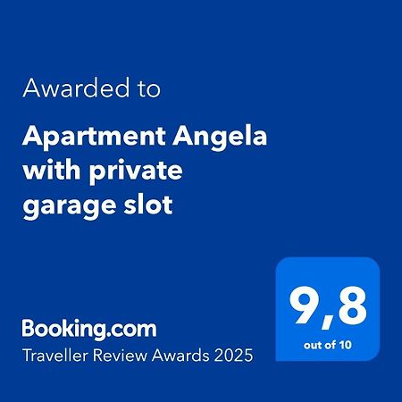 Apartment Angela With Private Garage Slot Póla Kültér fotó