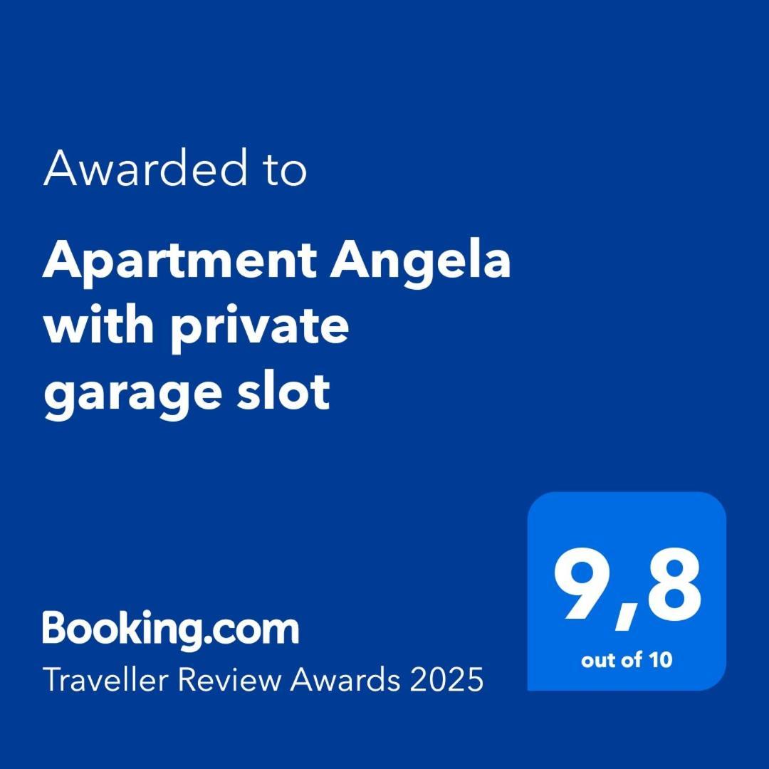 Apartment Angela With Private Garage Slot Póla Kültér fotó
